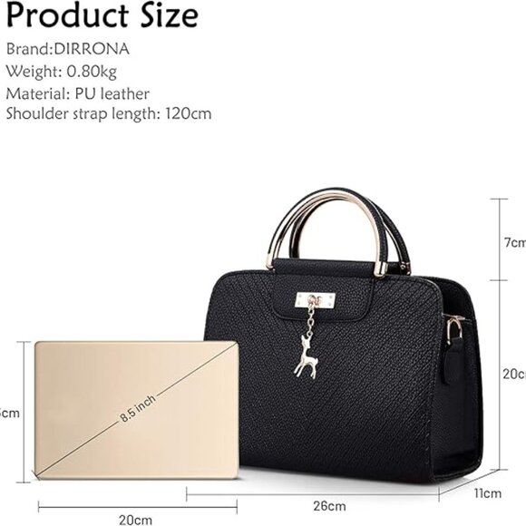 Women Leather Handbags Female Shoulder Bag - Picture 6 of 6